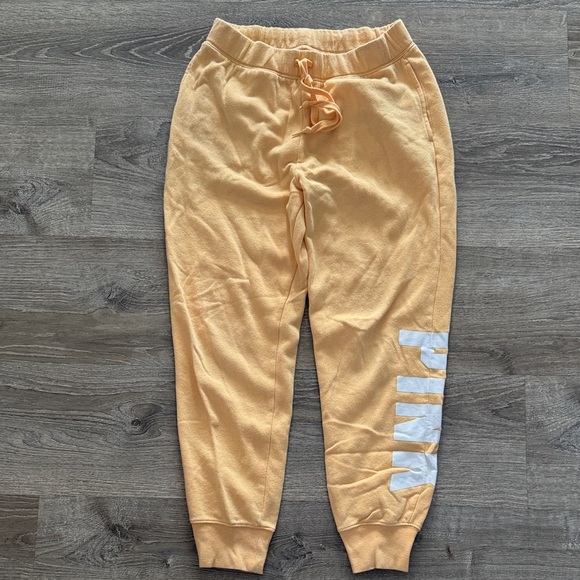 PINK Victoria's Secret Pants - PINK Victoria's Secret Sweatpants - Light Orange